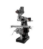 JPW Industries 894171 | ETM-949 Mill with 3-Axis Newall DP700 (Knee) DRO and X, Y, Z-Axis Jet Powerfeeds and USA Powered Draw Bar