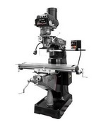 JPW Industries 894214 | ETM-949 Mill with 3-Axis ACU-RITE 300 (Knee) DRO and Servo X, Y-Axis Powerfeeds and USA Air Powered Draw Bar