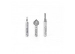 JPW Industries ABS207 | 3 Piece CNC Inlay Bit Set
