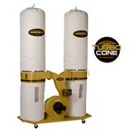 JPW Industries 1792073K | PM1900TX-BK3 Dust Collector 3HP 3PH 230/460V, 30-Micr Filter