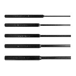 Mayhew Steel Products 21502 | Pin Punch, Regular, Black Oxide, 1/4
