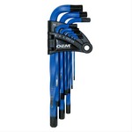 OEM Tools 24263 | 9-Piece Metric Tornado Hex Key Sets