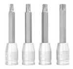 OEM Tools 25418 | 3/8 Inch Drive 4 Piece Long Star Socket Set