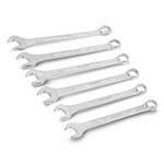 OEM Tools 22100 | 6 Piece SAE Jumbo Combination Wrench Set, 1-1/16