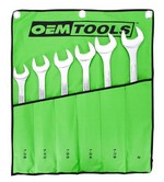 OEM Tools 22113 | 6-Piece SAE Jumbo Angle Head Wrench Set