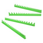 OEM Tools 22217 | 40 Wrench Magnetic Organizing Rails-Green