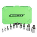 OEM Tools 22711 | 10 Piece Long Triple Square Bit Socket Set