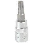 OEM Tools 22722 | 1/4 Drive Tamper Proof Star Bit Socket, T27
