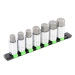 OEM Tools 22998 | 1/2 Inch Drive Metric Hex Bit Socket Set, 7 Piece