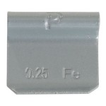 OEM Tools 23218 | 0.25 Oz. P Style Steel Wheel Weight - 1 Box of 25