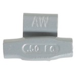 OEM Tools 23231 | 0.50 Oz. AL Style Steel Wheel Weight - 1 Box of 25