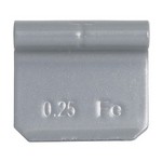 OEM Tools 23238 | 0.25 Oz. T Style Steel Wheel Weight - 1 Box of 25