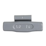 OEM Tools 23256 | 1.00 Oz. T Style Steel Wheel Weight - 1 Box of 25