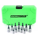 OEM Tools 23900 | 12 Piece SAE Magnetic Hex Bit Socket Set