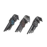 OEM Tools 24249 | 35 Piece SAE, Metric, Star Hex Key Set