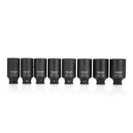 OEM Tools 24480 | 8 Piece 12 Point Axle Nut Socket Set