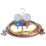 OEM Tools 24527 | R134a Extruded Aluminum A/C Manifold Gauge and Hose Set