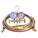 OEM Tools 24563 | R134a Brass Manifold Gauges Set