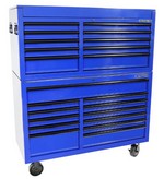 OEM Tools 24735 | Professional Series 57 Inch Chest and Cabinet Set, Blue