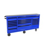 OEM Tools 24739 | Professional Series 72 Inch 16 Drawer Tool Cabinet - Blue