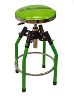 OEM Tools 24912 | Adjustable Creeper Seat Chrome, Green