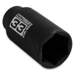 OEM Tools 25152 | 1/2 Inch Drive Axle Nut Socket, 33 mm