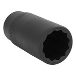 OEM Tools 25157 | 1/2 Inch Drive 12 Point Axle Nut Socket Impact Grade, 30 mm