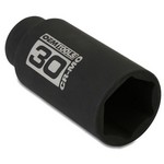 OEM Tools 25203 | 1/2 Inch Drive Axle Nut Socket, 30 mm