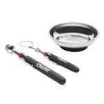 OEM Tools 25294 | 3-Piece Magnetic Tray and Pick-up Tool Set