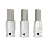 OEM Tools 25417 | 1/2 Inch Metric Drive Hex Bit Set