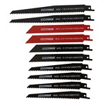 OEM Tools 26530 | 10-Piece Reciprocating Saw Blades