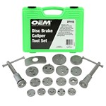 OEM Tools 27113 | 18-Piece Disc Caliper Set