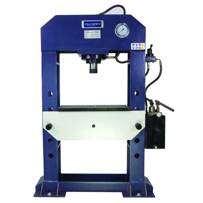 Palmgren 9661615 | Hydraulic Press, 75T, Man Pump