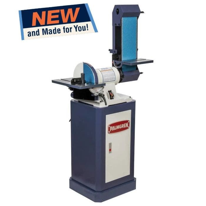 Palmgren 9681123 | Combination 6” X 48” Belt & 10” Disc Machine