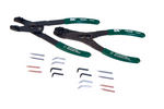 SK Hand Tools 7622 | 2 Piece Snap Ring Plier Kit