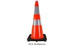 S A S Safety 7501-28 | Traffic Safety Cone 2 Bar Orange 28