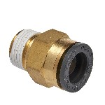 S.U.R. and R ABM550 | Straight Male Connector 5/8
