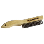 S & H Industries Inc 77699 | Shoe Handle Ss Brush 10
