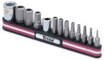 Titan Tools 16135 | 13pc. TR SAE Hex Bit Socket Set