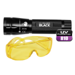 U-View Ultraviolet Systems 413075 | UV Phazer Black AAA with Glasses