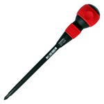Vessel Tools 225P2100 | Ball Grip Screwdriver with Covered Shank No.225 Ph2x100