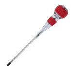 Vessel Tools 250P3150 | Ball Grip Non-Conductive Tang-Thru Screwdriver No.250, Phillips #3 x 150 mm