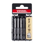 Vessel Tools DWPH250P15T | Drywaller Insert Bit, +2 x 50 mm, 20 Piece (Case)