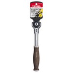 Vessel Tools HRH2SW | Wood-Compo Swivel Ratchet Handle, 1/4? Square