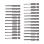 Vessel Tools NTPH150P25K | Neck Torsion Power Bits, PH1 x 50 mm, Bulk 25 Piece