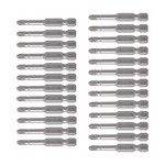 Vessel Tools NTPH250P25K | Neck Torsion Power Bits, PH2 x 50 mm, Bulk 25 Piece