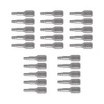 Vessel Tools NTSQ1254P25K | Neck Torsion Power Bits, SQ1 x 25.4 mm, Bulk 25 Piece
