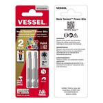 Vessel Tools NTTX2050P2 | Neck Torsion Power Bits, T20 x 50 mm, 2 Piece