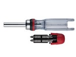 Vessel Tools USA TD6804MGU | Ratcheting Screwdriver with 4-Piece Bit Set