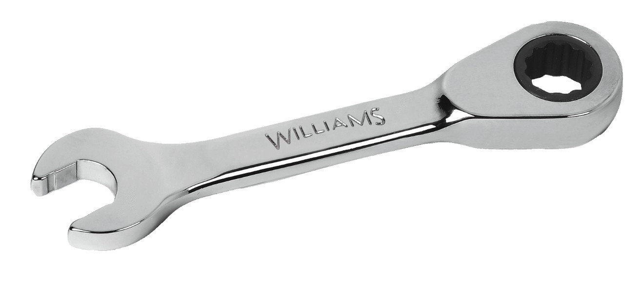 Williams JHW1208MRSS | 12 Point 8mm Stub Ratcheting Combination Wrench